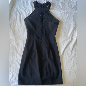 Black Halter Dress